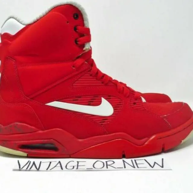 2015 Nike Air Command Force University Red White 684715-...