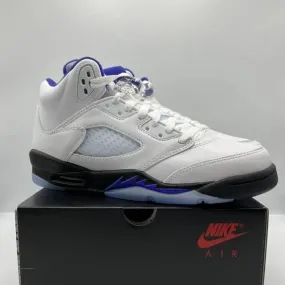 2022 Nike Air Jordan 5 V Retro Dark Concord 4-14 White B...