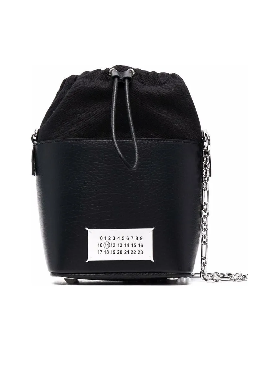 AC Number Patch Bucket Bag