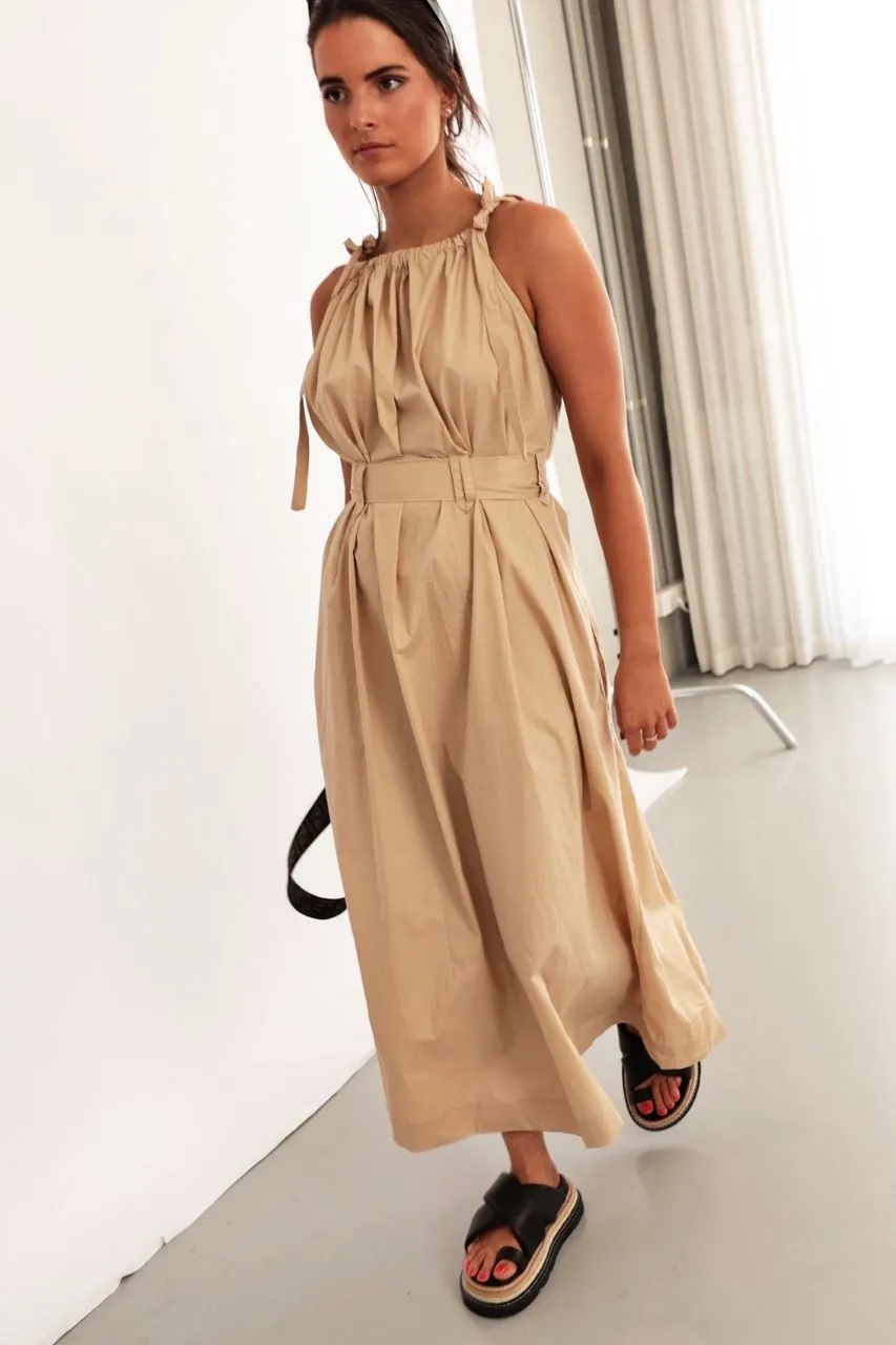 Acosta Dress - Beige