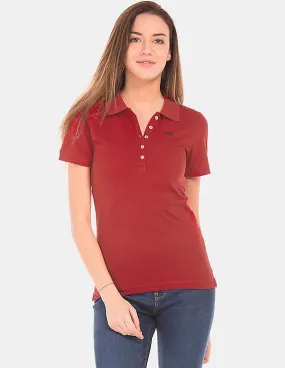 Aeropostale Regular Fit Pique Polo Shirt