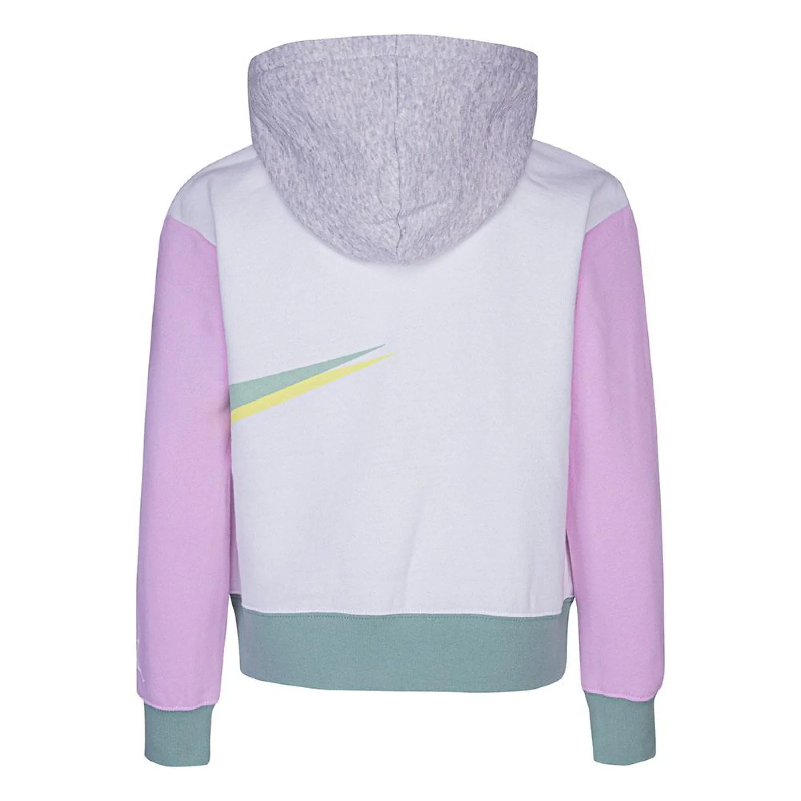 Air Jordan Jumpman x Nike Flowerchild Girls Hoodie ''White/Pink''