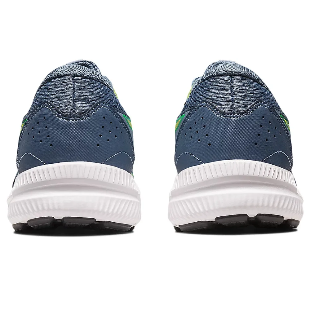 ASICS GEL-CONTEND 8 (M) - (STEEL BLUE/LIME ZEST) RUNNING SHOES