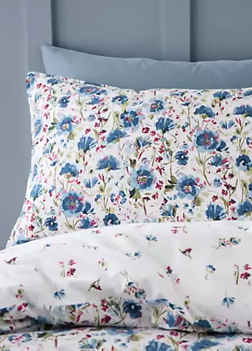 Bianca Ophelia Floral Brushed Cotton Duvet Cover Set | Kaleidoscope