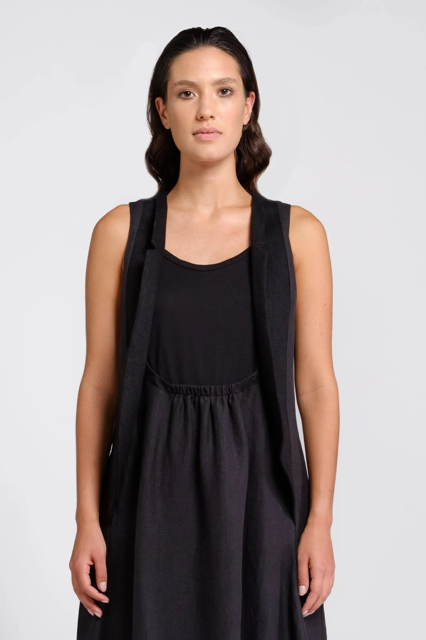 Black Hemp Dress