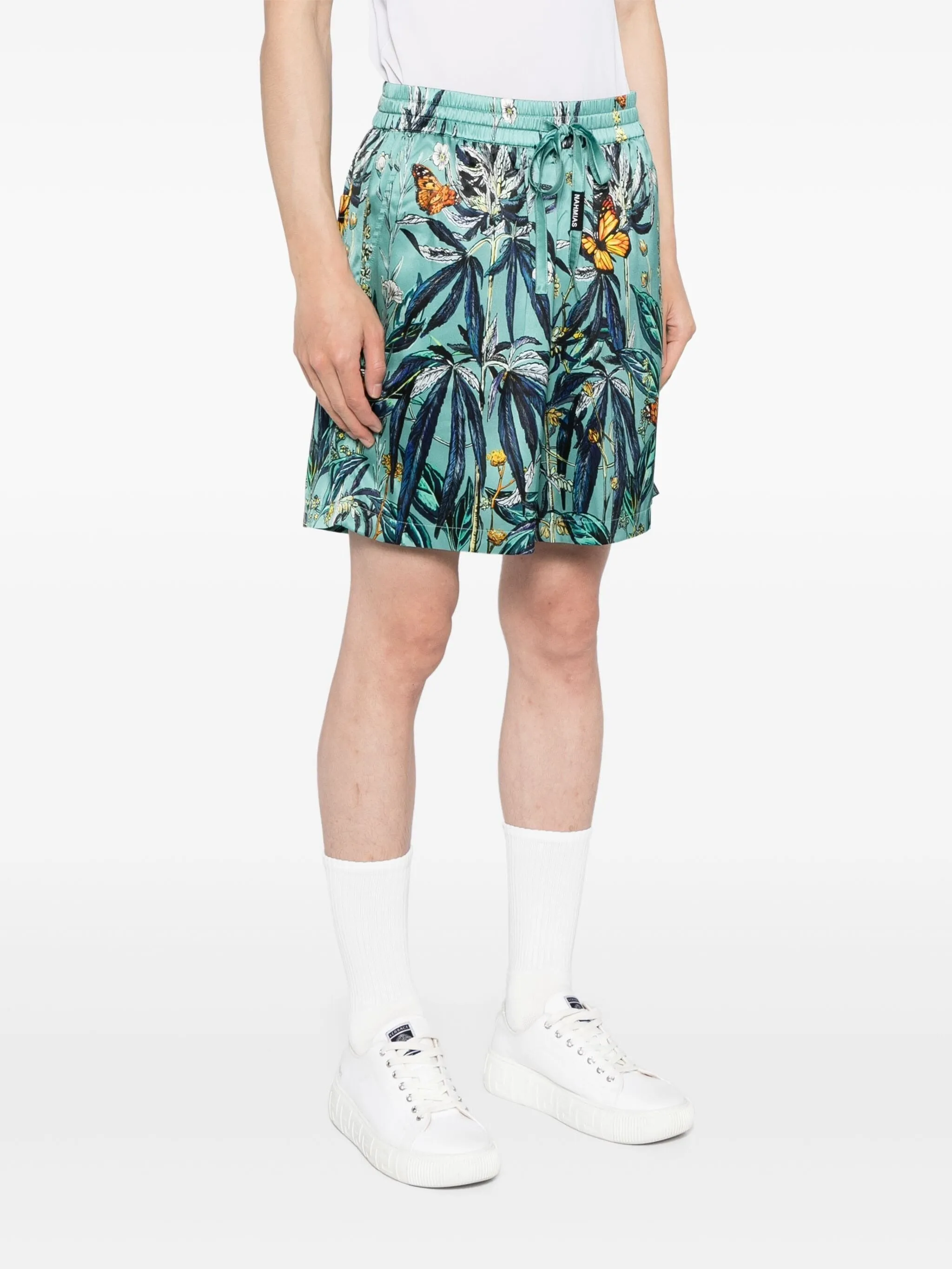 BOTANICAL CAMP-COLLAR SHORT