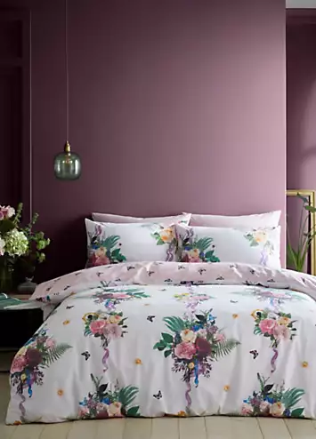 Bridgerton By Catherine Lansfield Wallflower Duvet Cover Set | Kaleidoscope