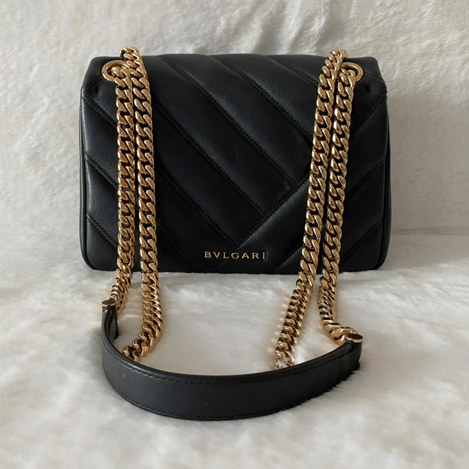 Bvlgari Serpenti Cabochon Shoulder Bag