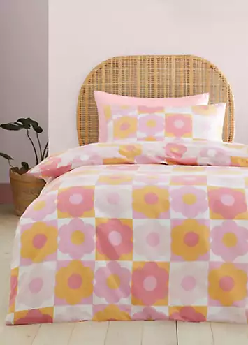 Catherine Lansfield Kids Retro Daisy Duvet Cover Set | Kaleidoscope