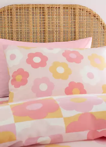 Catherine Lansfield Kids Retro Daisy Duvet Cover Set | Kaleidoscope