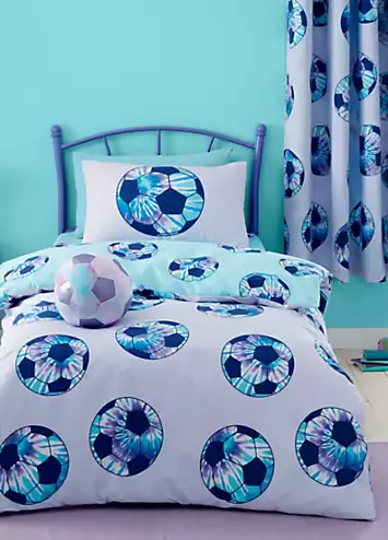 Catherine Lansfield Tie Dye Football Duvet Cover Set | Kaleidoscope