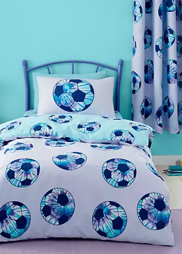 Catherine Lansfield Tie Dye Football Duvet Cover Set | Kaleidoscope