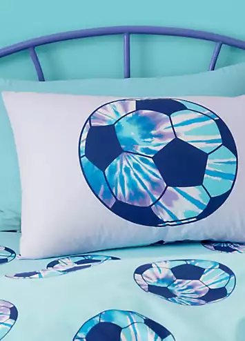 Catherine Lansfield Tie Dye Football Duvet Cover Set | Kaleidoscope