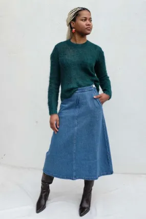 Dannet Skirt - Washed Burbank