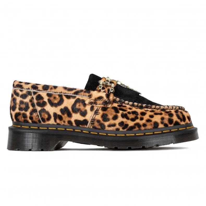 Dr. Martens Adrian Bone Snaffle (Archive Leopard Hair/Black Desert Oasis Suede)