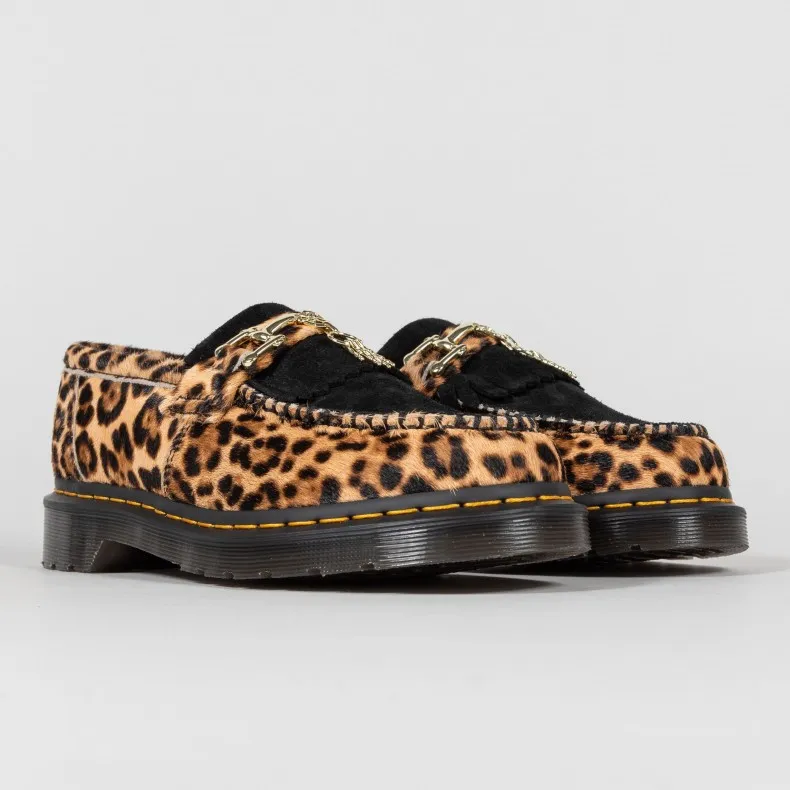 Dr. Martens Adrian Bone Snaffle (Archive Leopard Hair/Black Desert Oasis Suede)