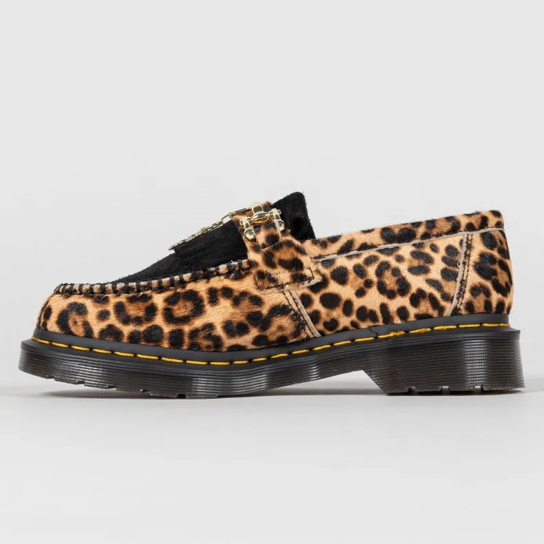 Dr. Martens Adrian Bone Snaffle (Archive Leopard Hair/Black Desert Oasis Suede)