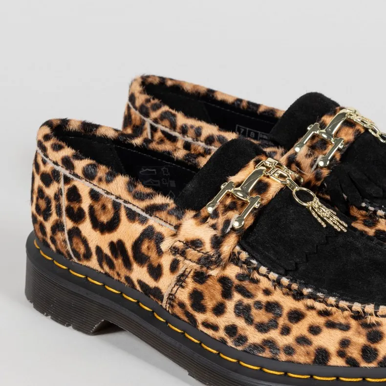 Dr. Martens Adrian Bone Snaffle (Archive Leopard Hair/Black Desert Oasis Suede)