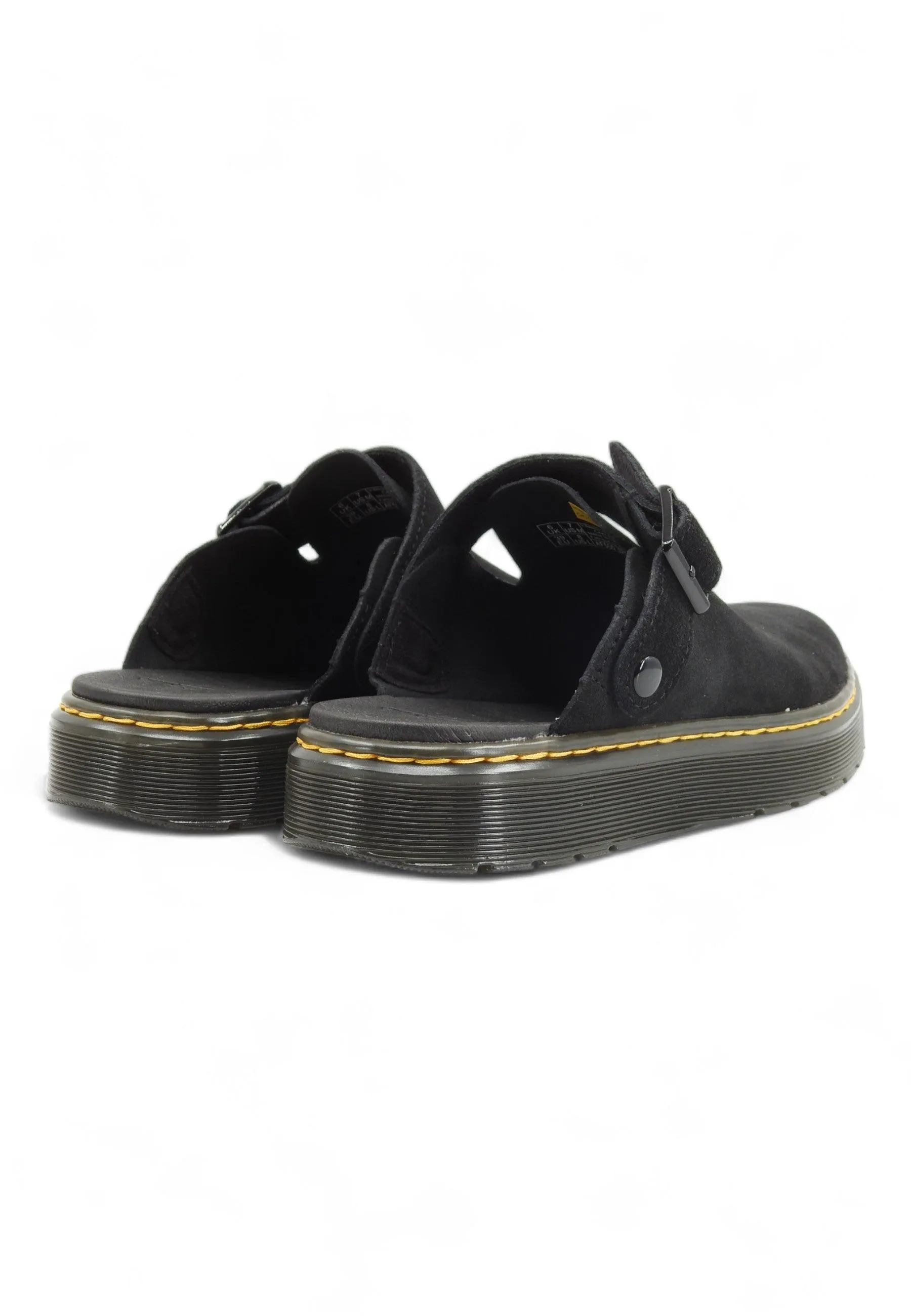 DR. MARTENS Carlson Ciabatta Uomo Black CARLSON-27410001U