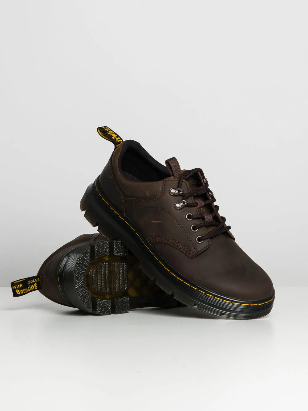 DR MARTENS MENS DR MARTENS REEDER LEATHER CRAZY HORSE