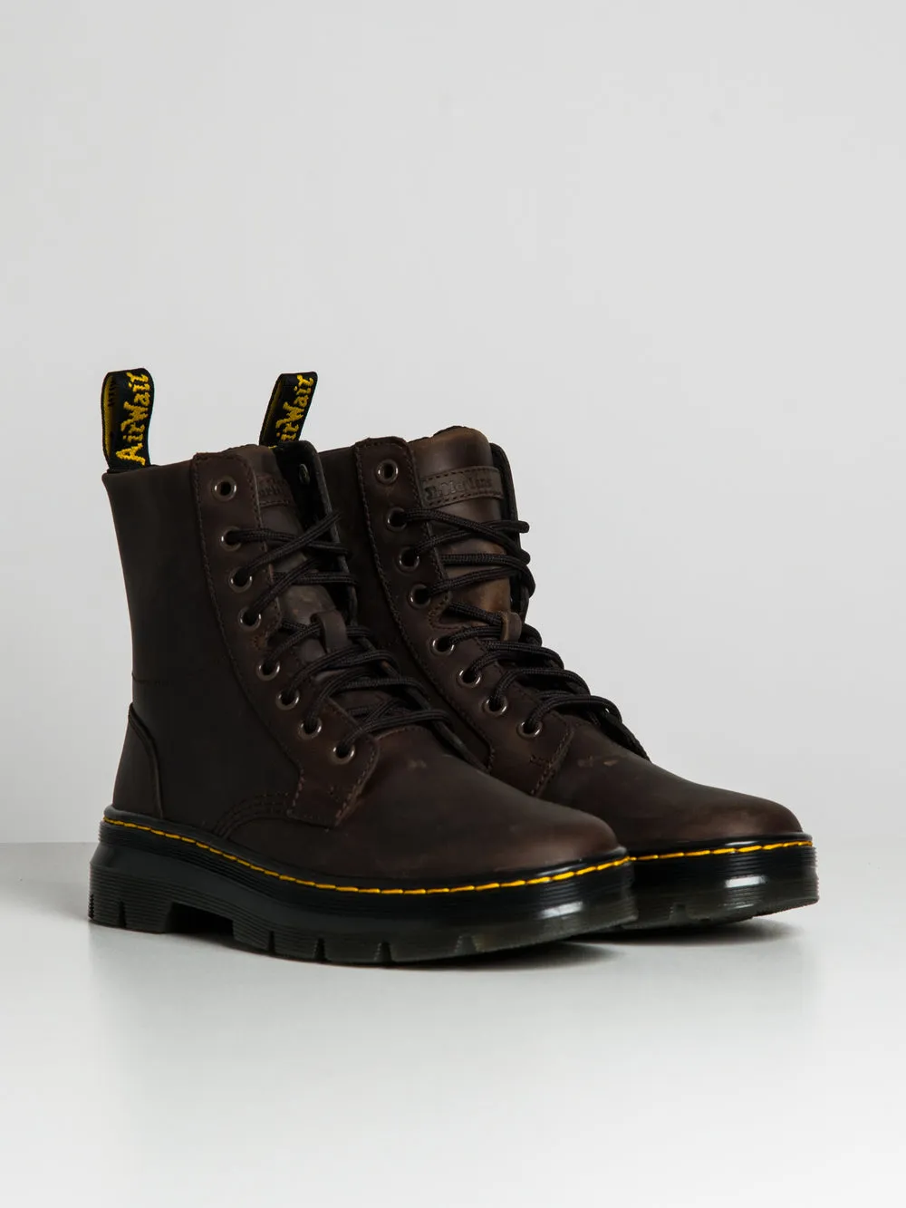 DR MARTENS WOMENS DR MARTENS COMBS LEATHER CRAZY HORSE BOOT