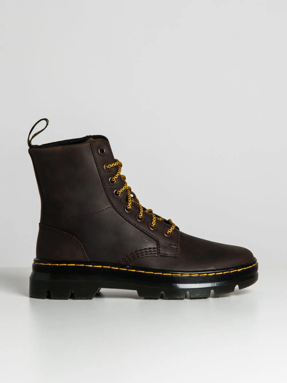 DR MARTENS WOMENS DR MARTENS COMBS LEATHER CRAZY HORSE BOOT