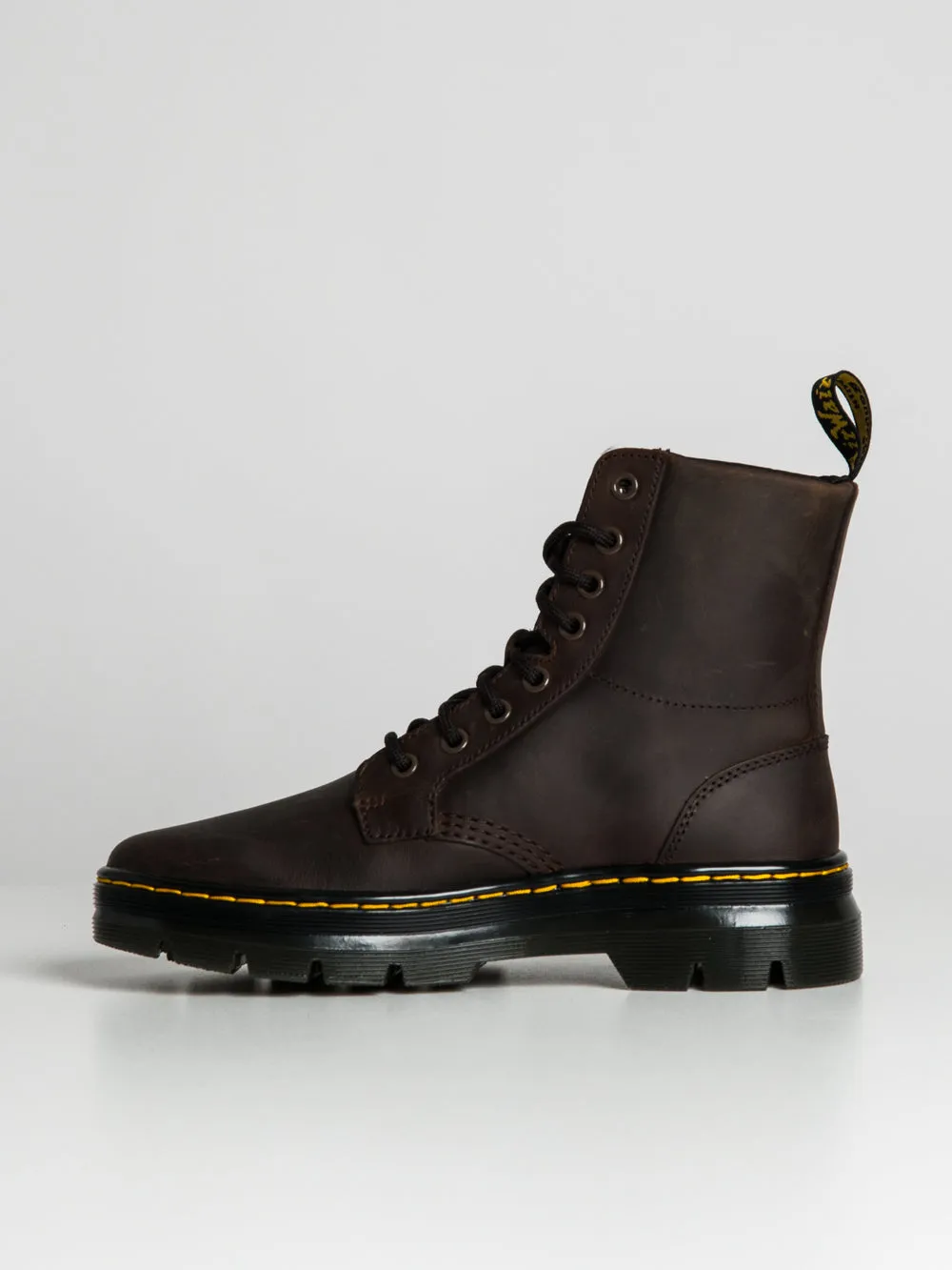 DR MARTENS WOMENS DR MARTENS COMBS LEATHER CRAZY HORSE BOOT