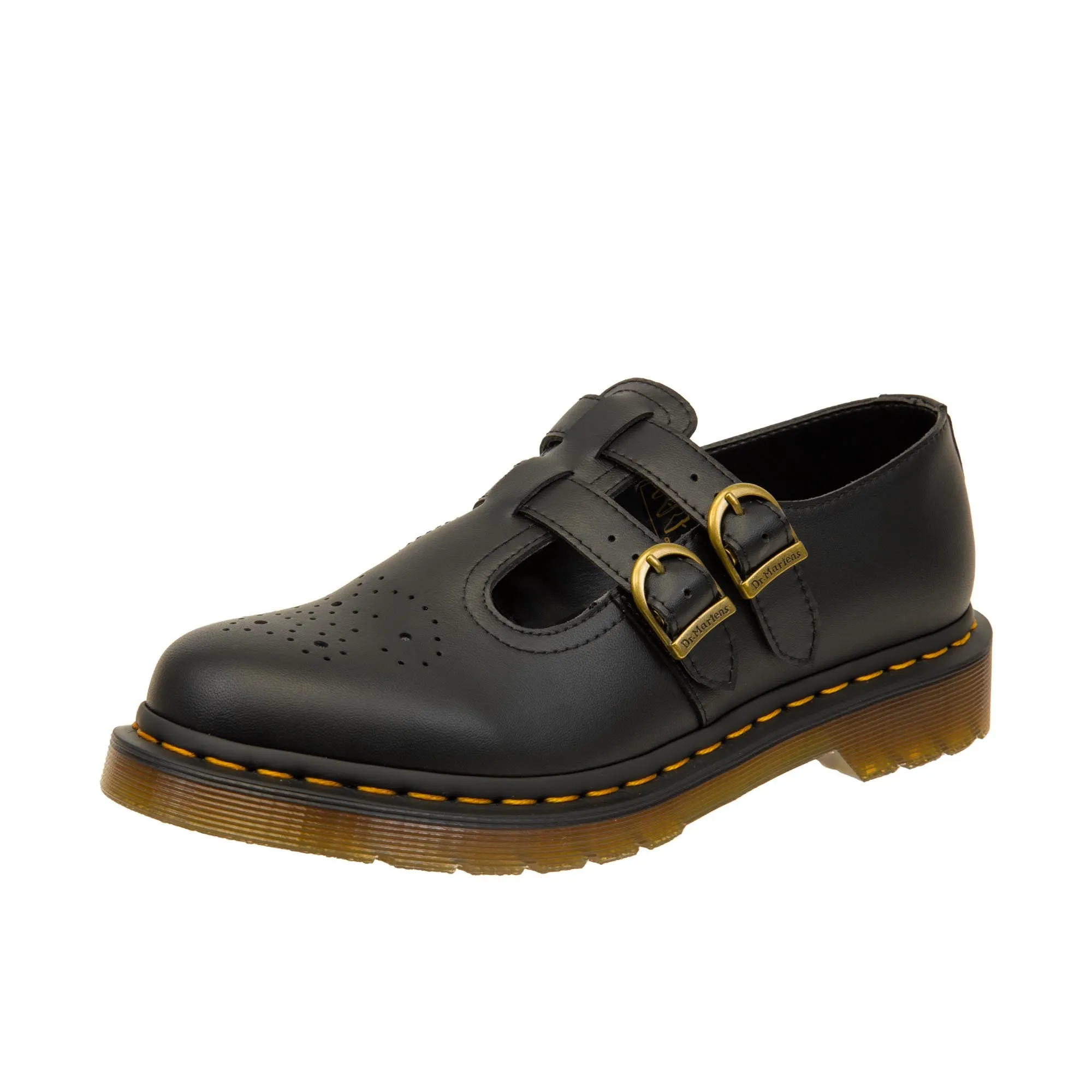 Dr Martens Womens Vegan 8065 Felix Rub Off Black