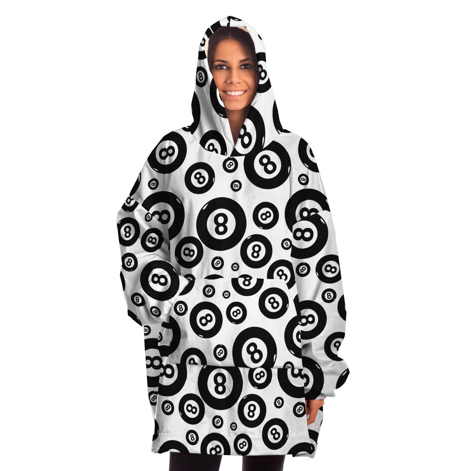 Eight Ball Blanket Hoodie