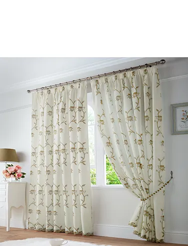 Exeter Lined Voile Curtains