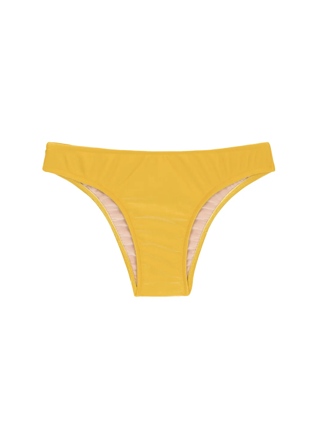 Fixed Yellow Bikini Bottoms - Bottom Tempero Cortinao