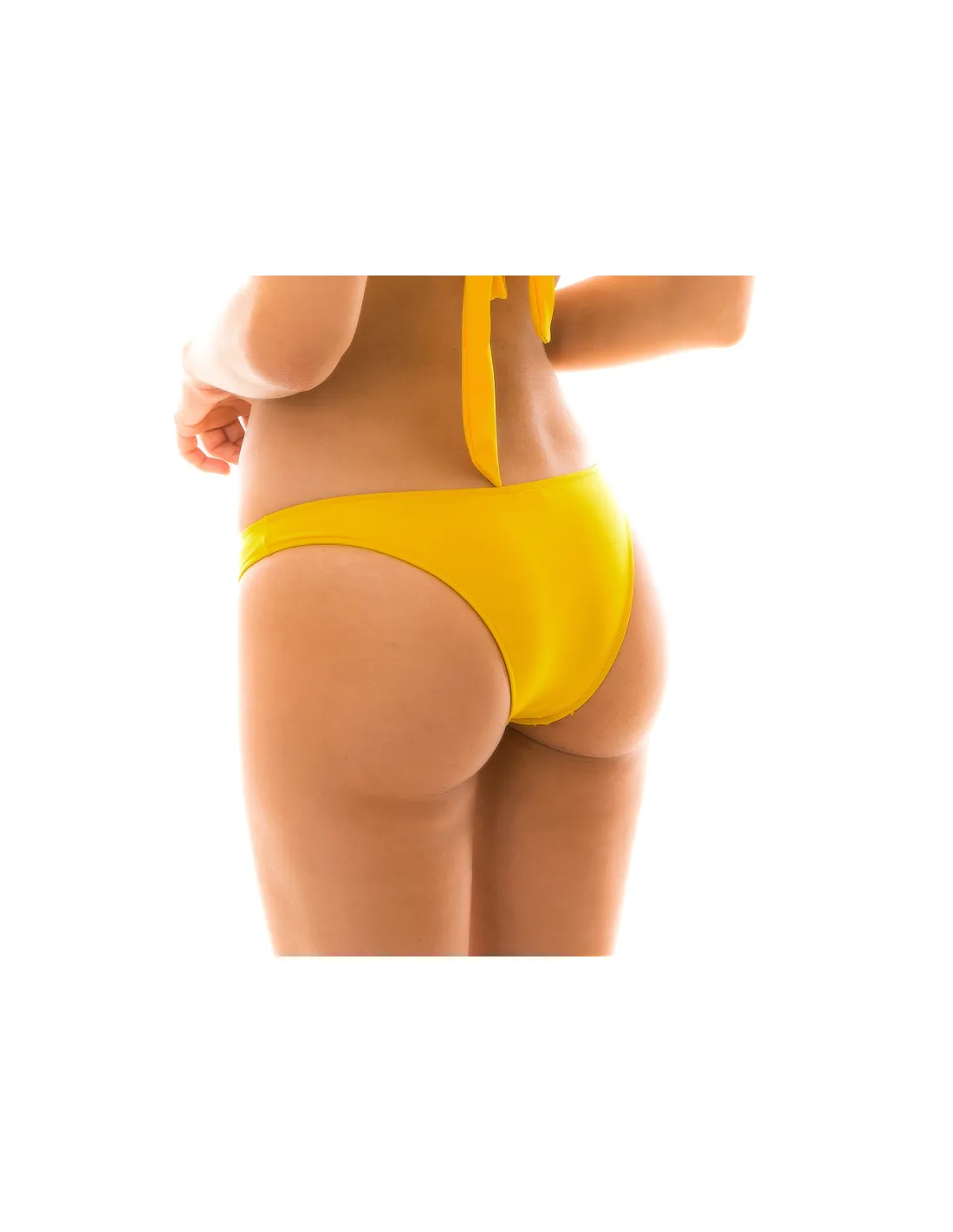 Fixed Yellow Bikini Bottoms - Bottom Tempero Cortinao