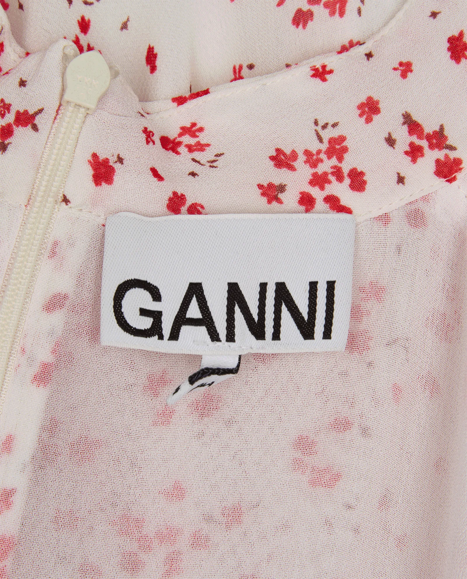 Ganni Floral Short Dress