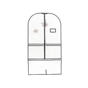 Garment Bag - Full Clear - Black Long