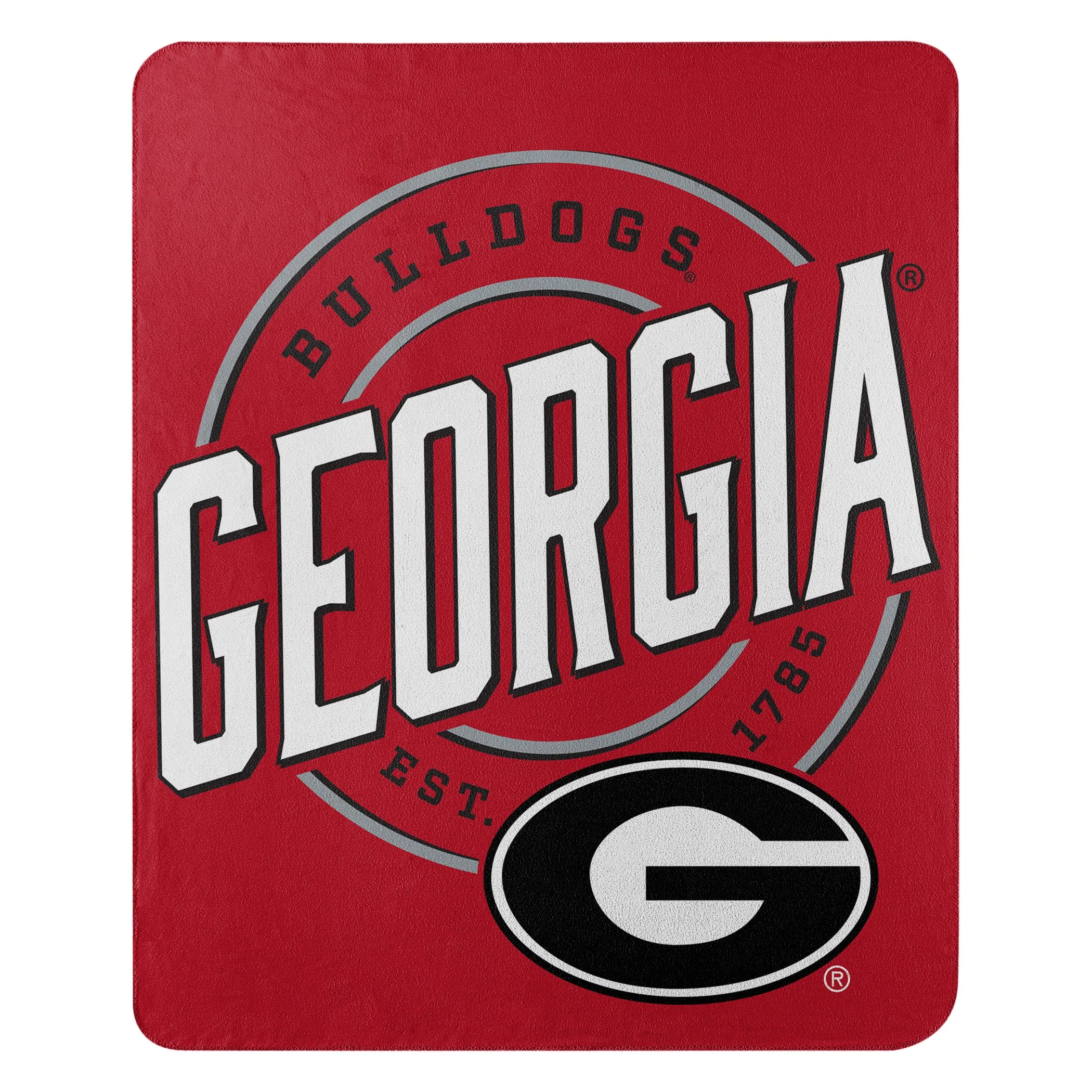 Georgia Bulldogs 50 x 60 Campaign Fleece Throw Blanket