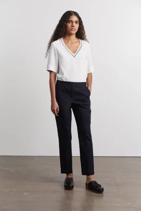 Gerard Darel ELGA STRAIGHT COTTON TROUSERS