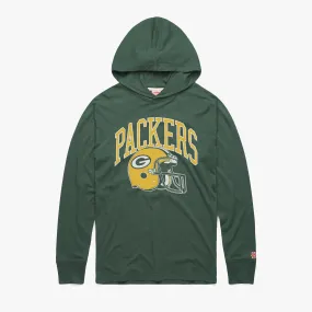 Green Bay Packers Helmet Lightweight Hoodie