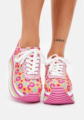 Groove With Me Platform Sneakers-