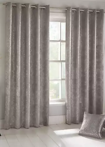 Halo Pair of Blockout Thermal Eyelet Curtains | Kaleidoscope