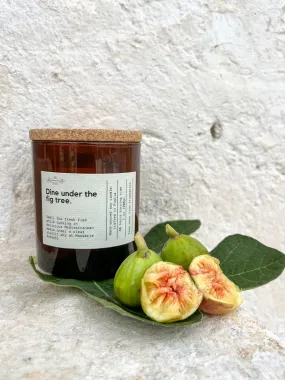 Handpoured Candles : Dine under the Fig Tree