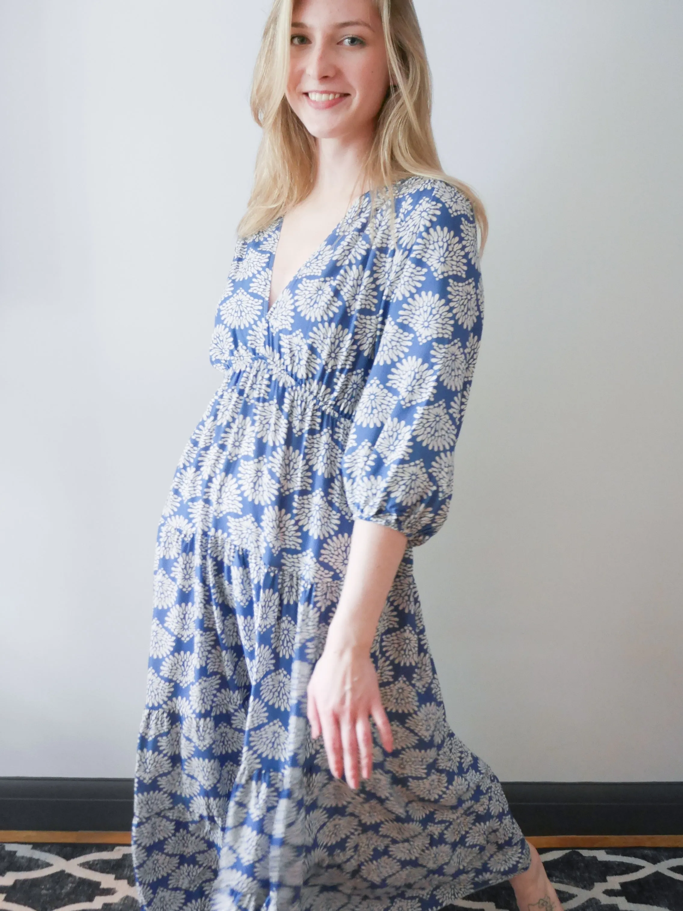 Hetty Dress Blue