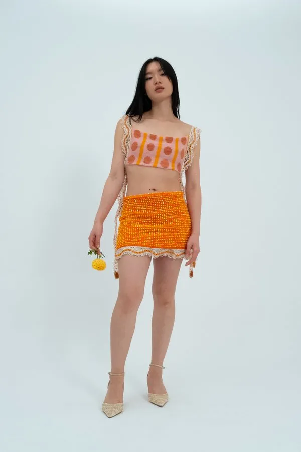 Isla Bonita Beaded Skirt