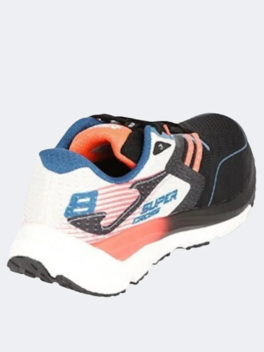 Joma Super Cross 2301 Men Running Shoes Black/White/Orange