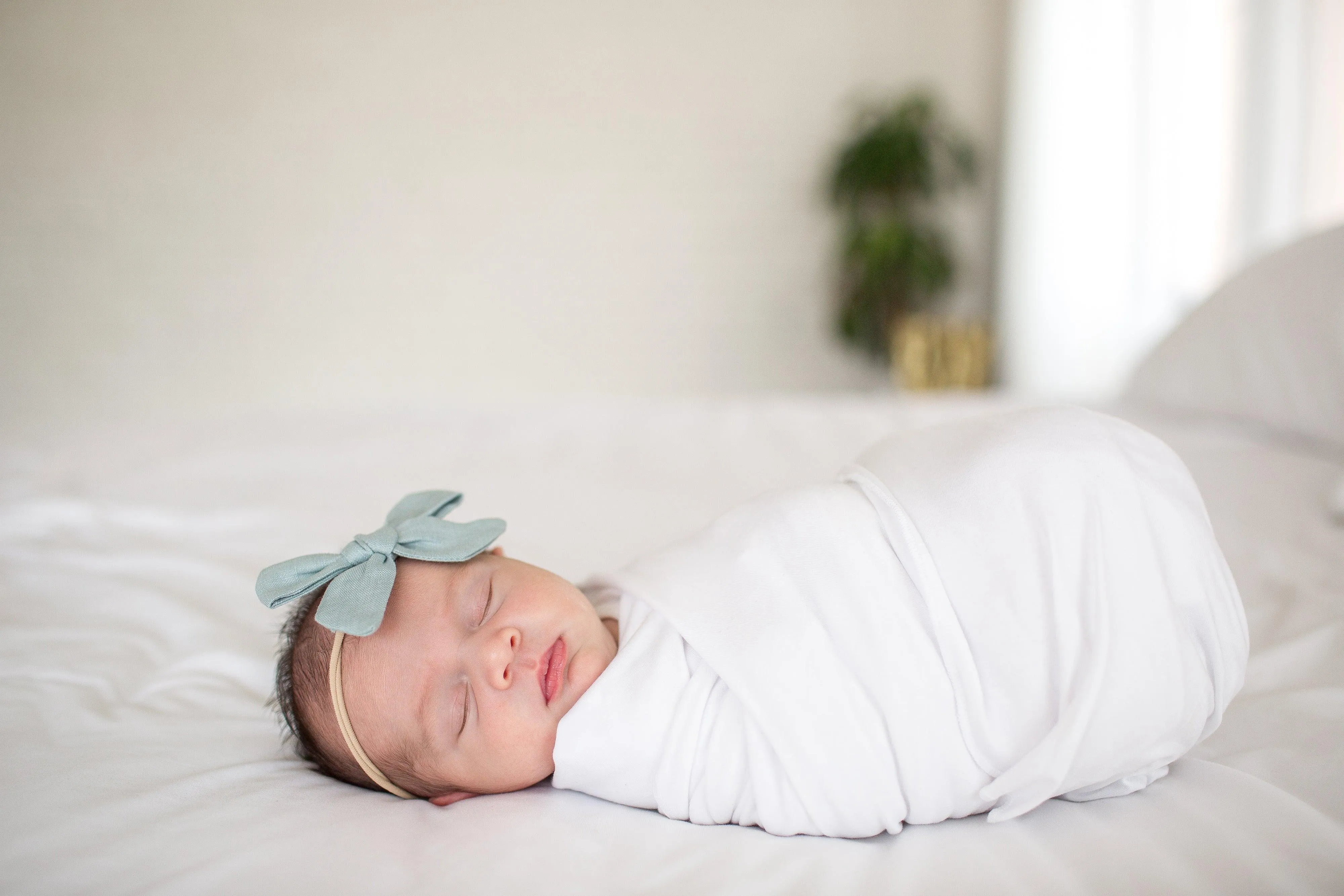 Knit Swaddle Blanket - Dove