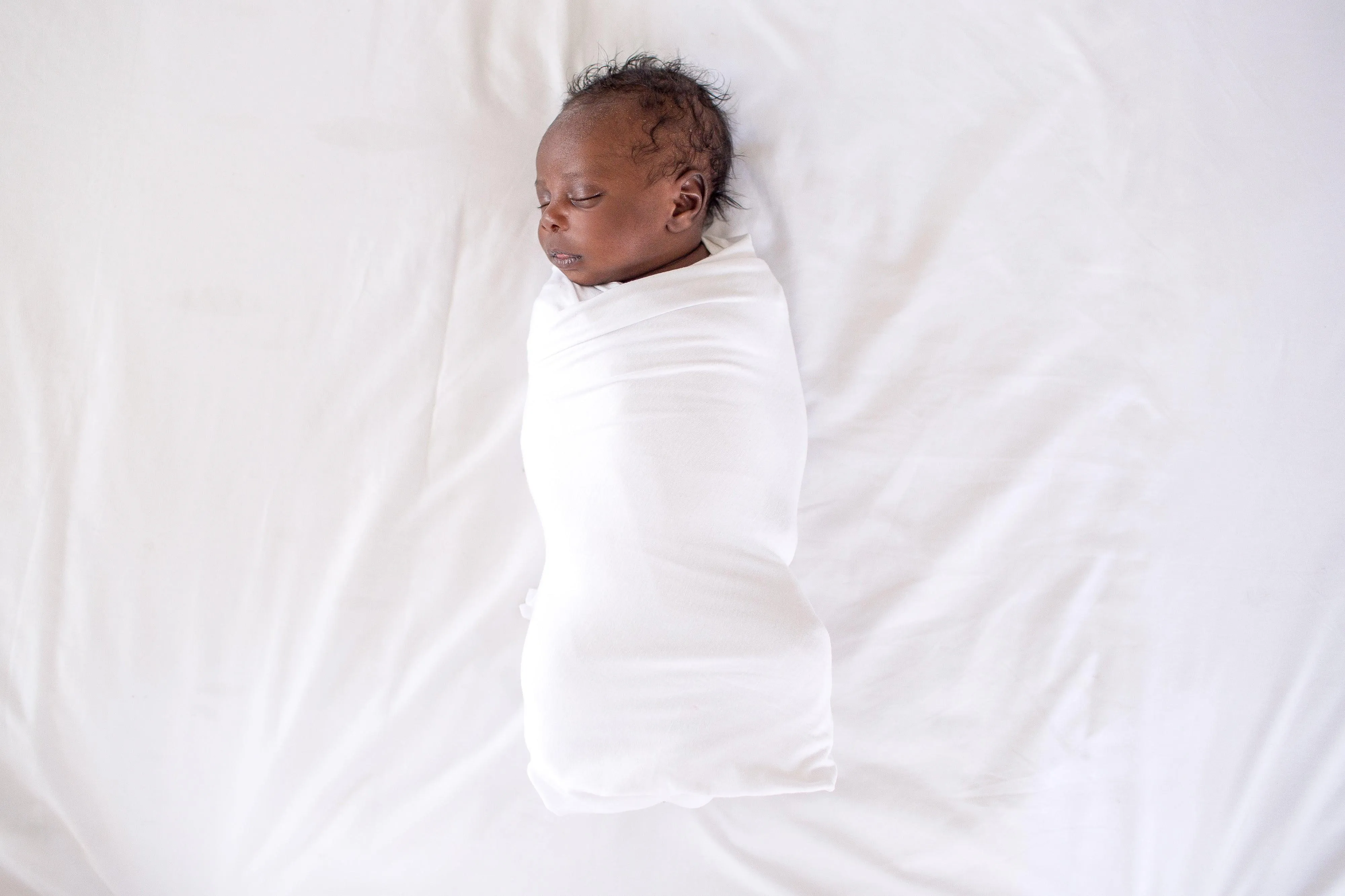 Knit Swaddle Blanket - Dove