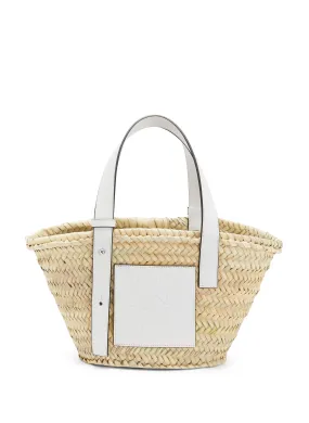 LOEWE  Small straw basket bag - Beige