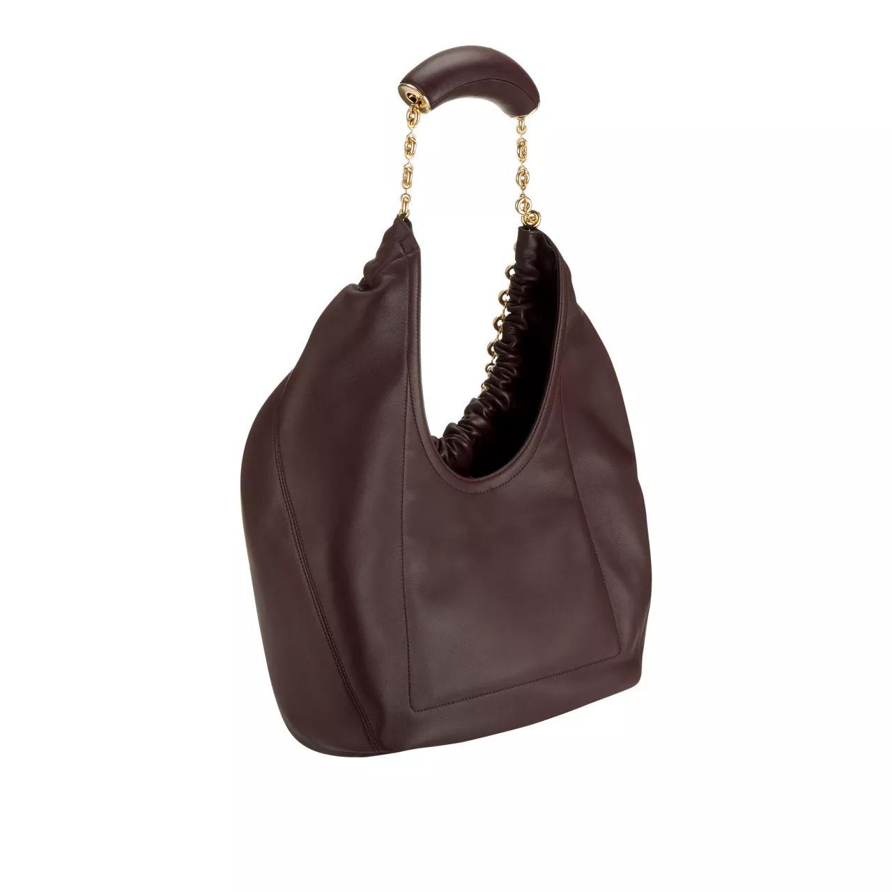 LOEWE Squeeze Medium Bag - Dark Burgundy