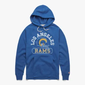 Los Angeles Rams Throwback Helmet Hoodie