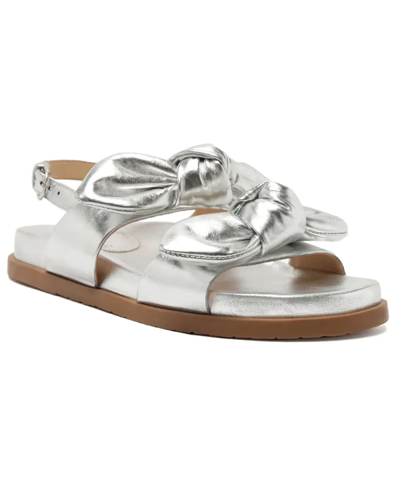 Macy's Arezzo Women's Melody Bow Footbed Sandals