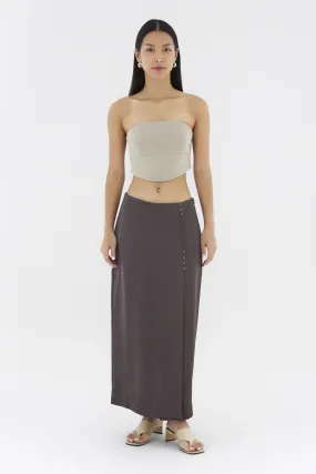 Maeve Mid-Rise Straight Skirt